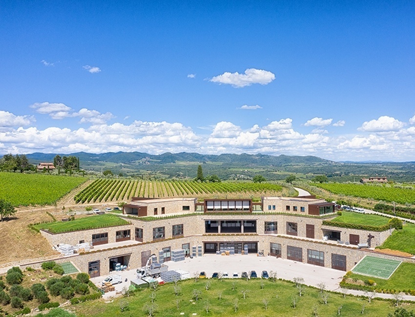 Nuovo centro aziendale: Cantina e Frantoio